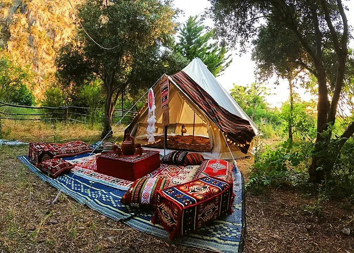 Butterfly Valley Seaside Glamping Роскошный шатер