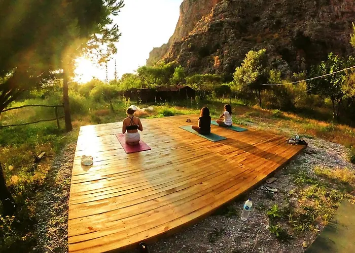 Butterfly Valley Seaside Glamping Роскошный шатер Олудениз